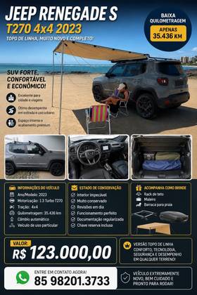 JEEP RENEGADE 1.3 T270 TURBO FLEX S 4X4 AT9